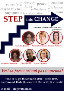 Primul pas catre schimbare- seminar step into change