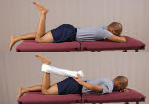un set de exerciții pentru tratamentul artrozei genunchiului
