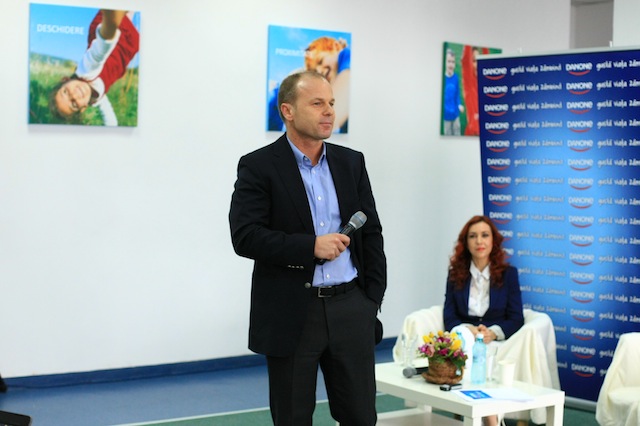 Dieter Schulz, Director General Danone pentru Europa de Sud Est.