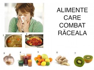 Alimente care combat raceala