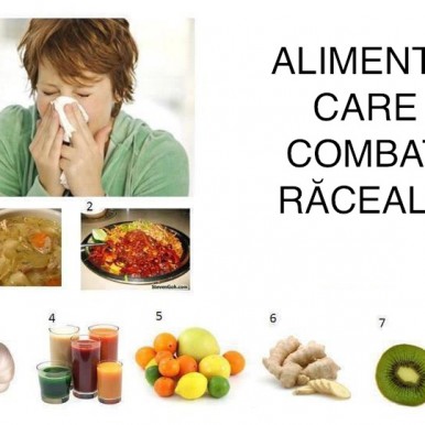 Alimente care combat raceala