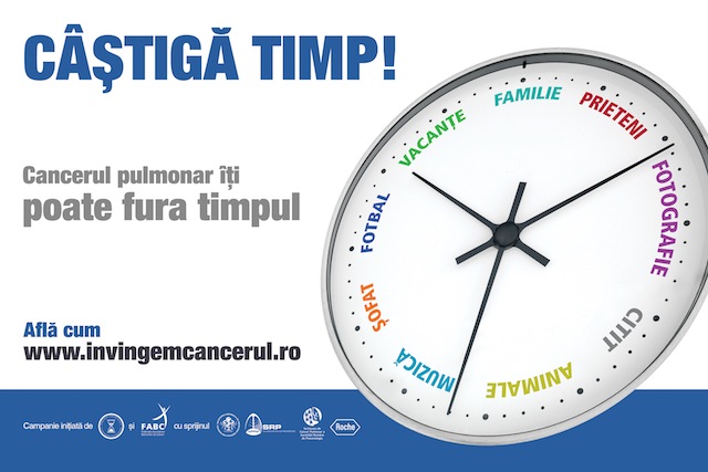 Campanie de informare Cancerul pulmonar iti poate fura timpul