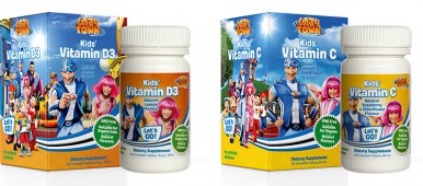 Gama de vitamine pentru copii LazyTown