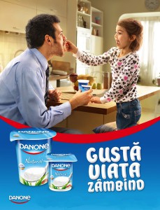 Noua campanie Danone