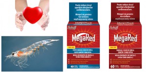 MegaRed, ulei de krill pentru sanatatea inimii