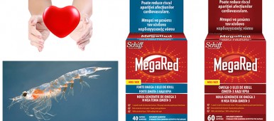 MegaRed, ulei de krill pentru sanatatea inimii