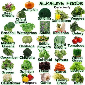 alimente alcaline