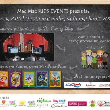 Scoala Altfel 2014 cu Mac Mac Kids