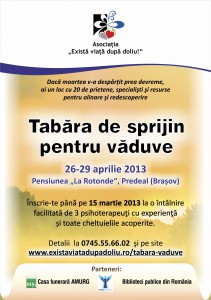 Tabara de sprijin pentru vaduve