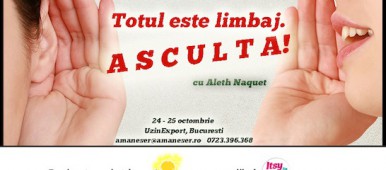 Workshop totul este limbaj cu aleth naquet