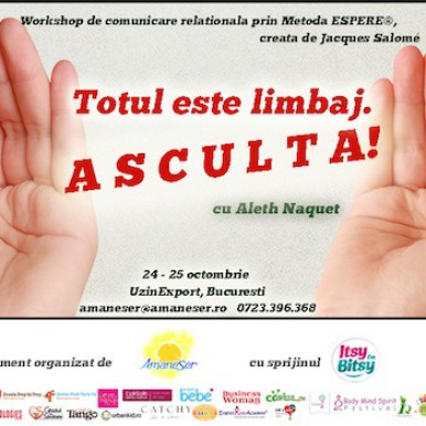 Workshop totul este limbaj cu aleth naquet