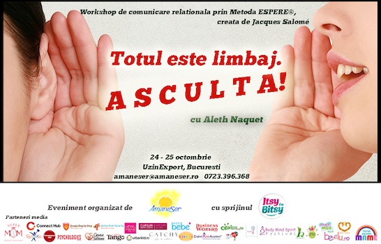 Workshop totul este limbaj cu aleth naquet